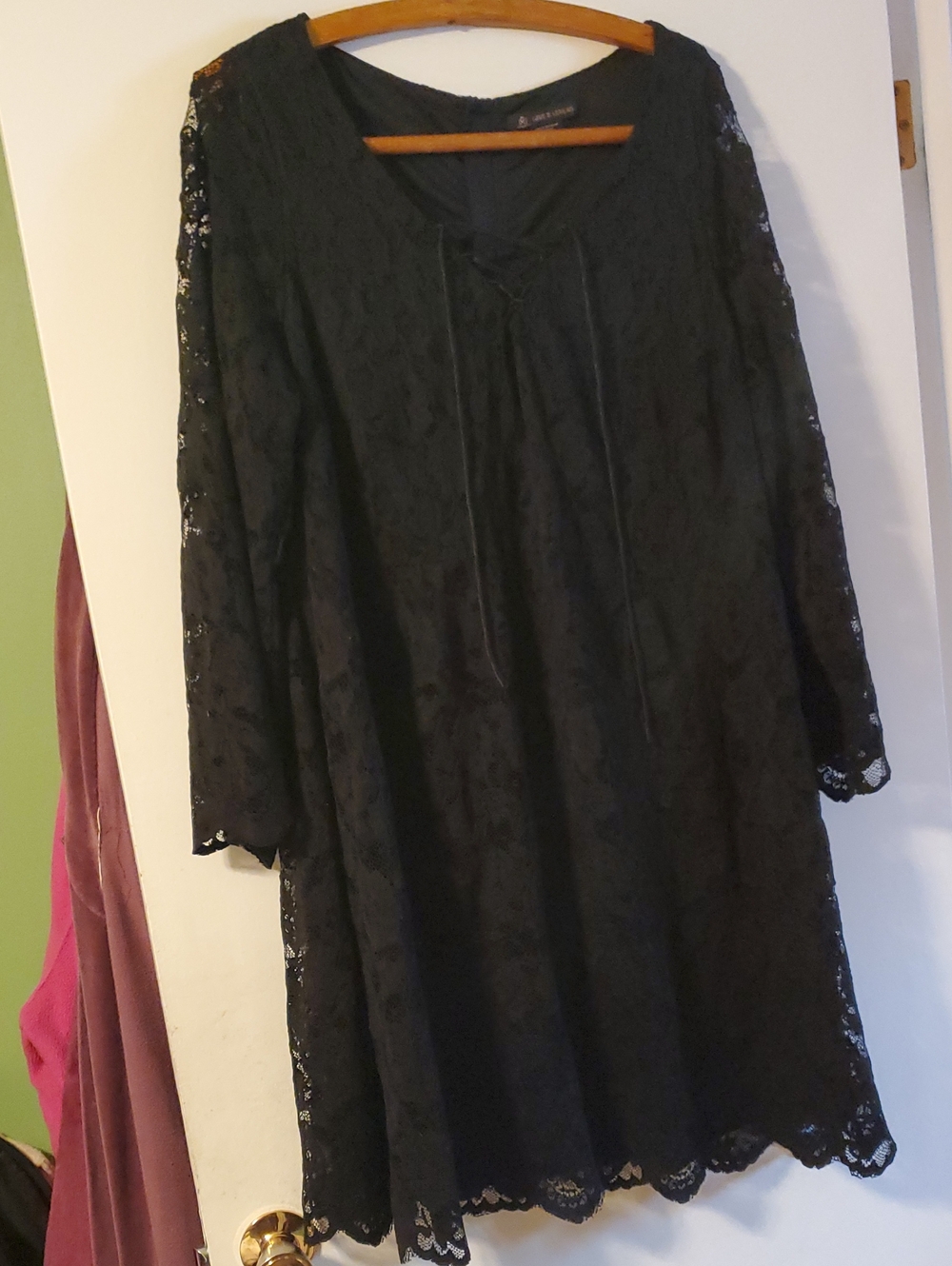 Love & Legend Black Lace Detailed Dress size 20
